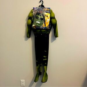 Avengers Infinity War Muscle Chest Hulk Costume- size M(8-10)